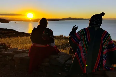 get to Amantani island From Puno