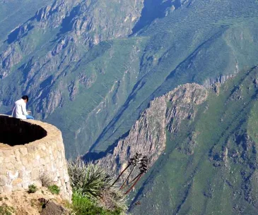 colca canyon peru panoramic landscape tour experience mountains