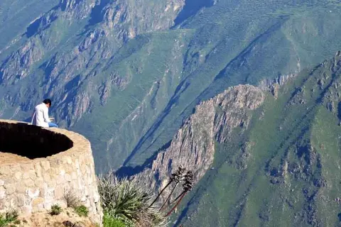colca canyon peru panoramic landscape tour experience mountains