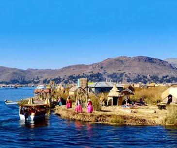 lake titicaca day tour puno uros islands boat experience peru