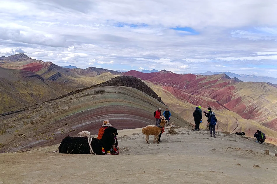 Palcoyo Rainbow Mountain from Puno to Cusco