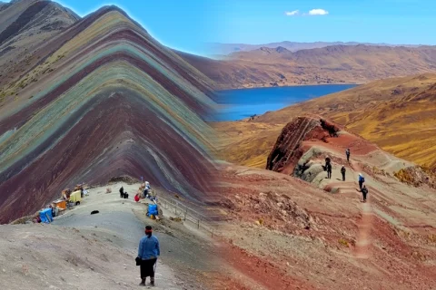 Vinicunca and Pallay Punchu Tour from Cusco to Puno
