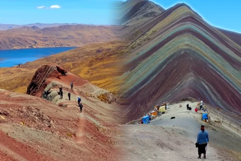 Pallay Punchu and Vinicunca Tour from Puno to Cusco